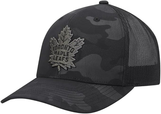 NHL Hat Camo Trucker Tonal Maple Leafs