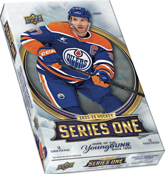 NHL Hockey Cards Series One Hobby Upper Deck 2025-26 (Full Box)