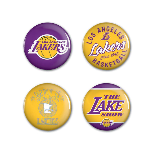 NBA Button Set Lakers