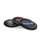 4 Nations Face-Off Puck Drink Coasters Set