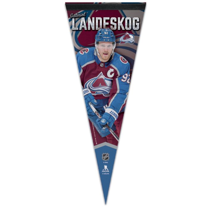 NHL Player Felt Pennant Gabriel Landeskog Avalanche