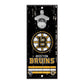 NHL Wooden Bottle Opener Sign Bruins