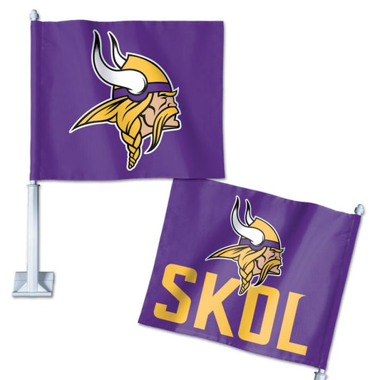 NFL Car Flag Slogan Vikings