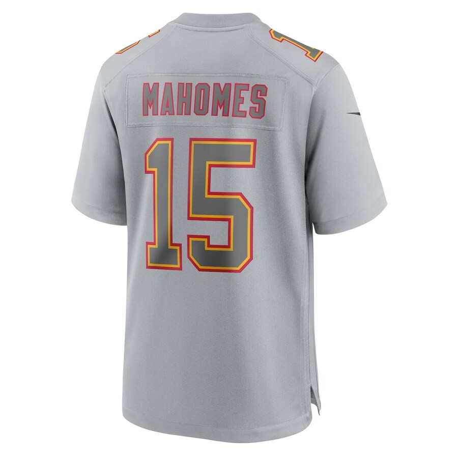 NFL Player Game Jersey Grey Atmosphere Patrick Mahomes Chiefs