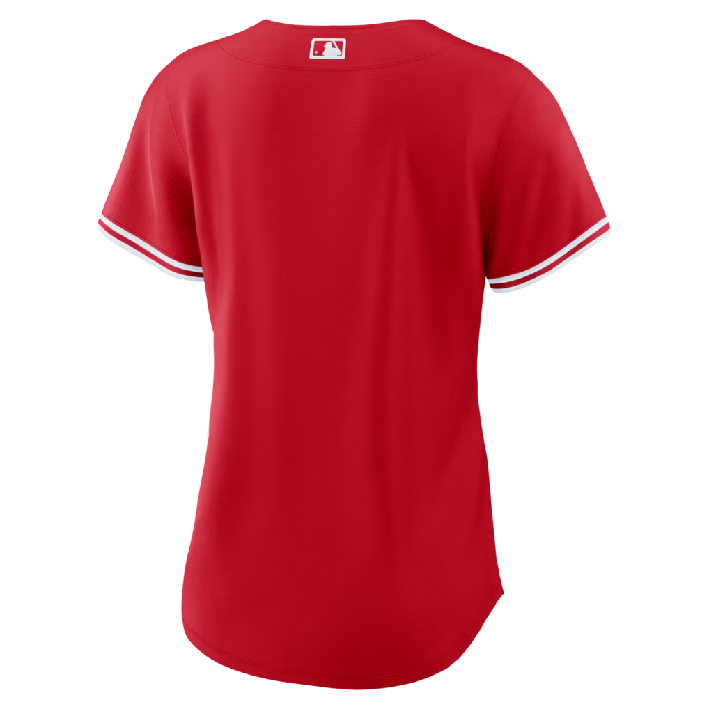 MLB Ladies Jersey Blank Alt Red Canada Day Blue Jays
