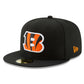 NFL Hat 5950 Basic Bengals (Black) 7 5/8