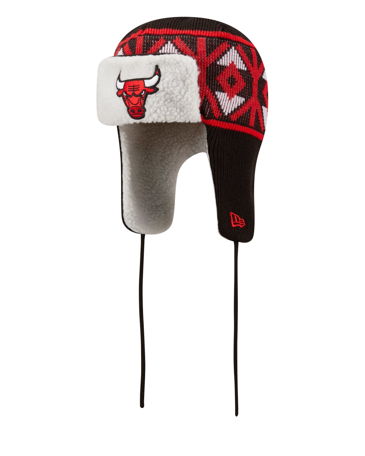 NBA Knit Hat Trapper D3 Bulls