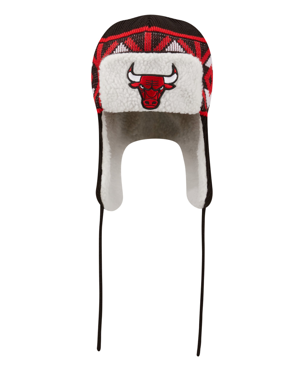NBA Knit Hat Trapper D3 Bulls