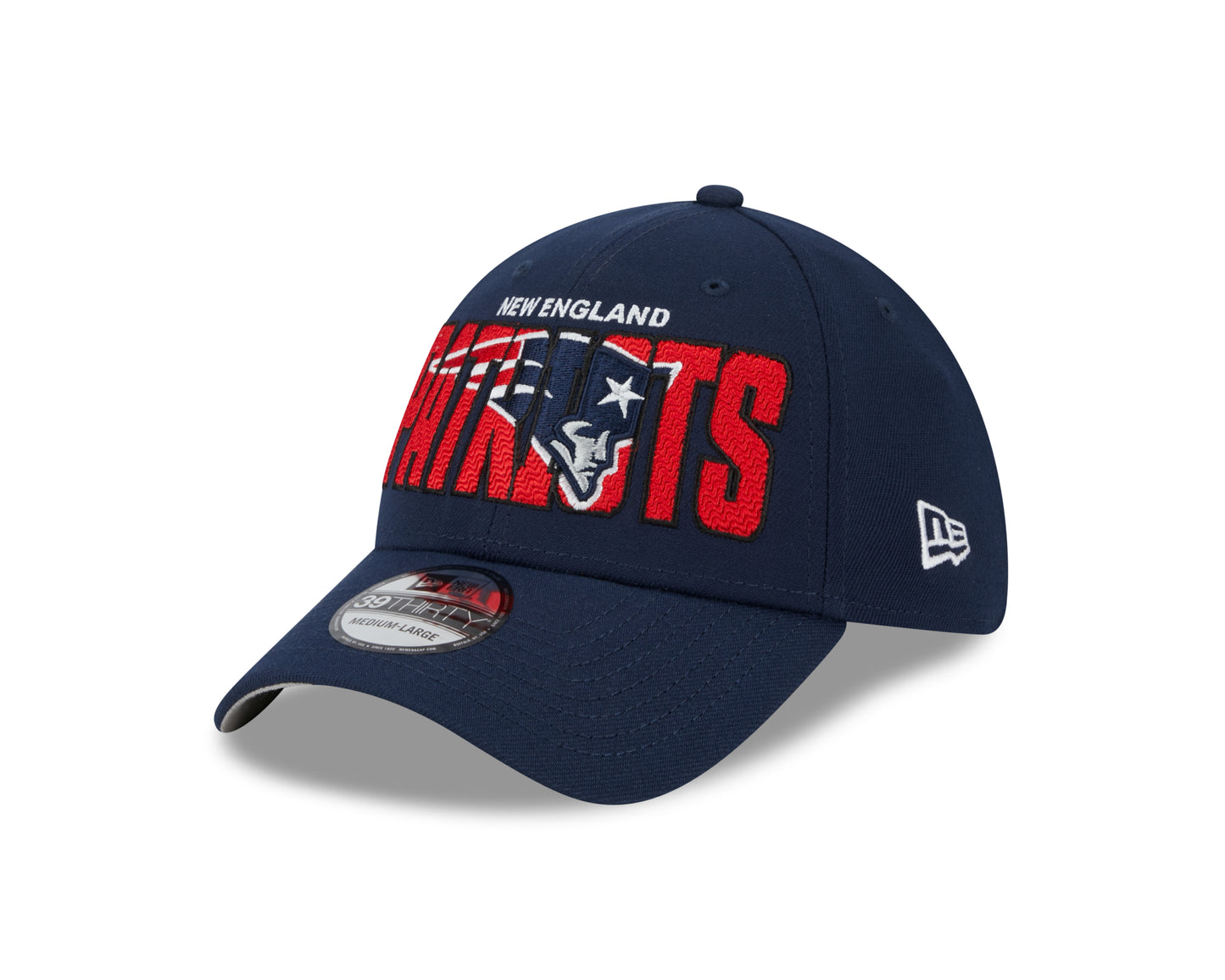 NFL Hat 3930 Draft 2023 Colorwave Patriots