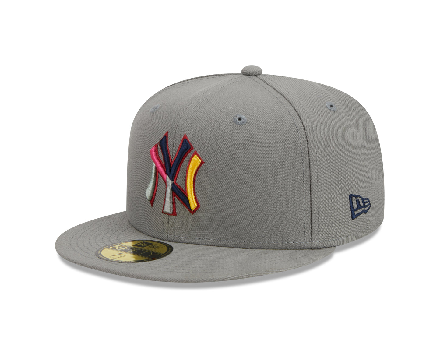 MLB Hat 5950 Color Pack Multicolor Yankees (Grey)