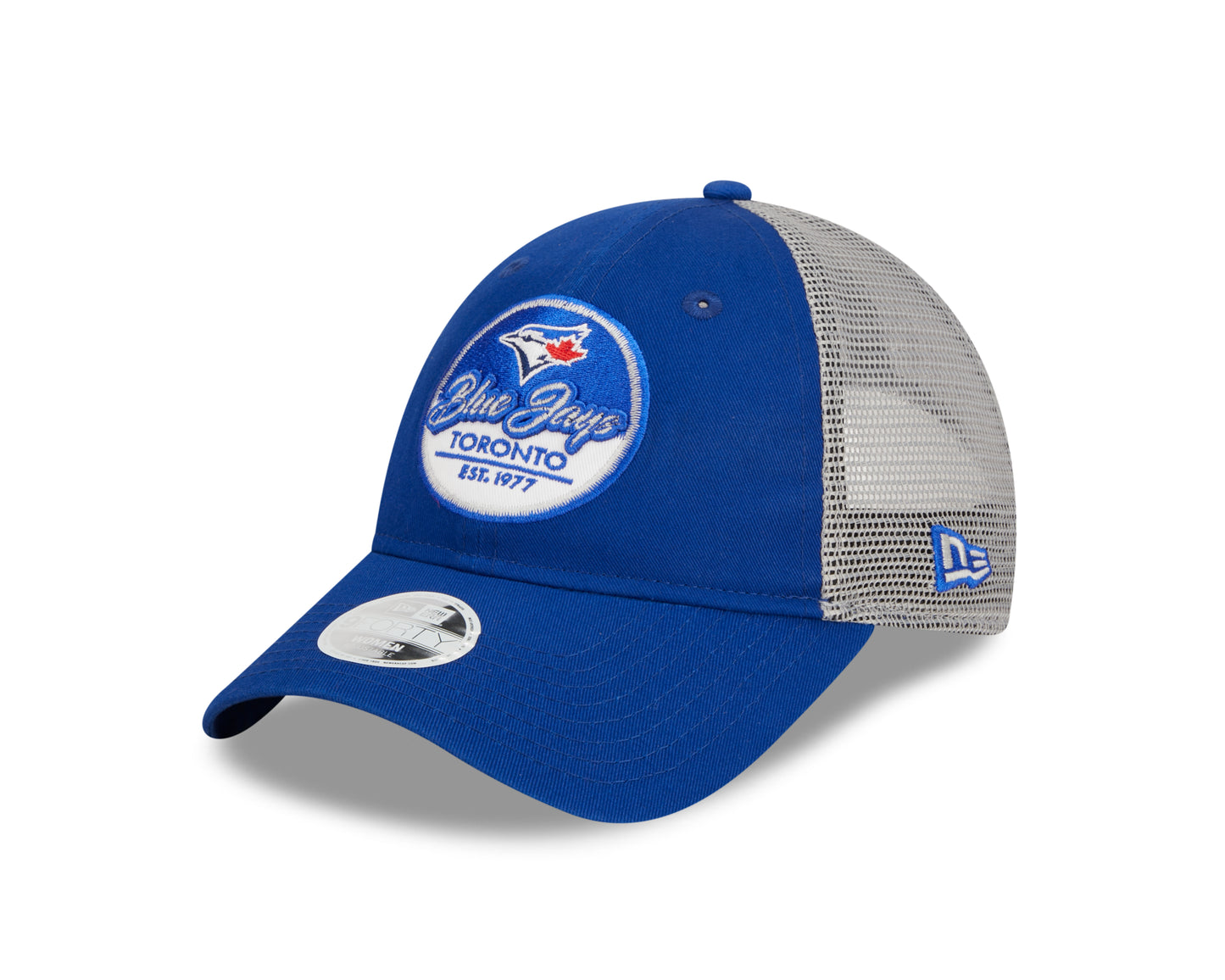 MLB Ladies Hat 940 Trucker Team Script Blue Jays