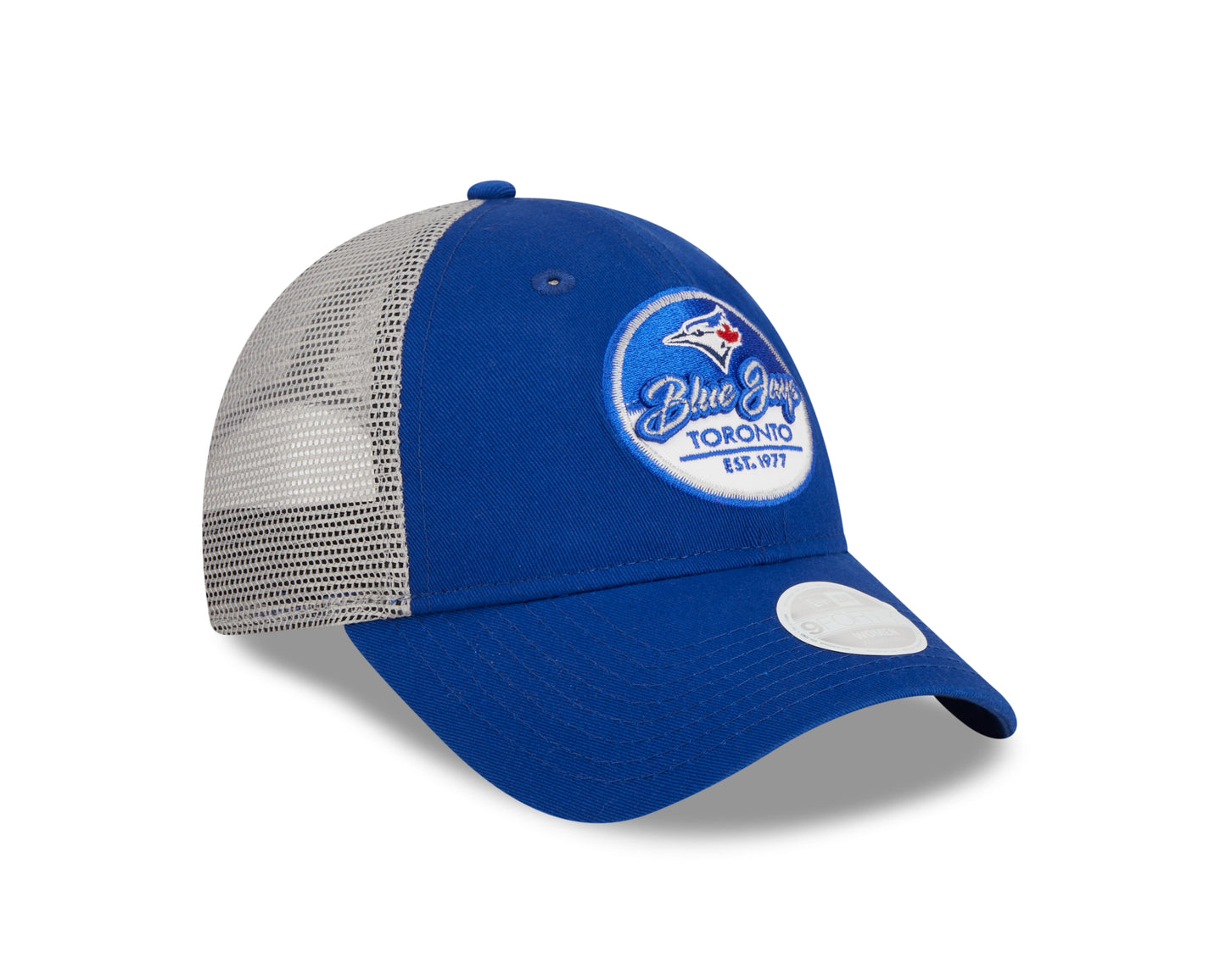 MLB Ladies Hat 940 Trucker Team Script Blue Jays