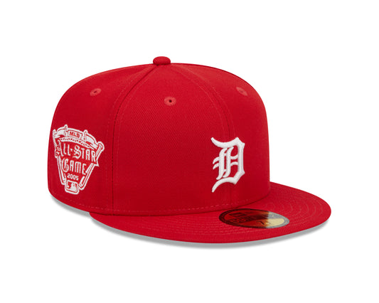 MLB Hat 5950 All Star Game Side Patch Scarlet Red Tigers