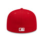 MLB Hat 5950 World Series Side Patch Scarlet Red Athletics