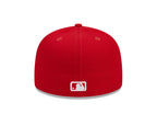 MLB Hat 5950 World Series Side Patch Scarlet Red Athletics