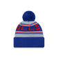 NFL Knit Hat Pom Wordmark Bills