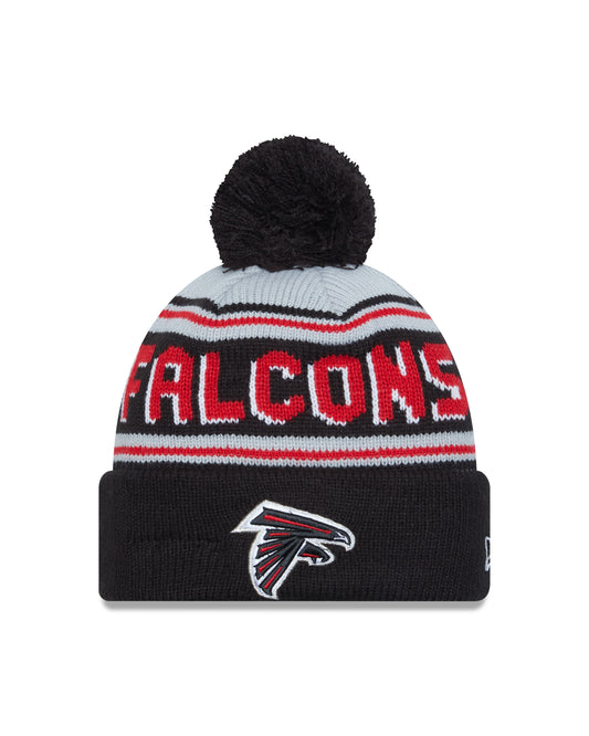 NFL Knit Hat Pom Wordmark Falcons