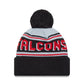 NFL Knit Hat Pom Wordmark Falcons