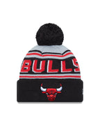 NBA Knit Hat Pom Wordmark Bulls