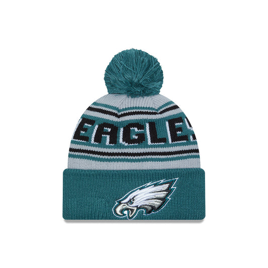 NFL Knit Hat Pom Wordmark Eagles