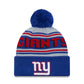 NFL Knit Hat Pom Wordmark Giants
