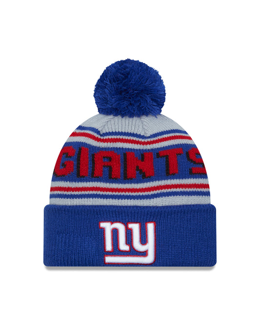 NFL Knit Hat Pom Wordmark Giants