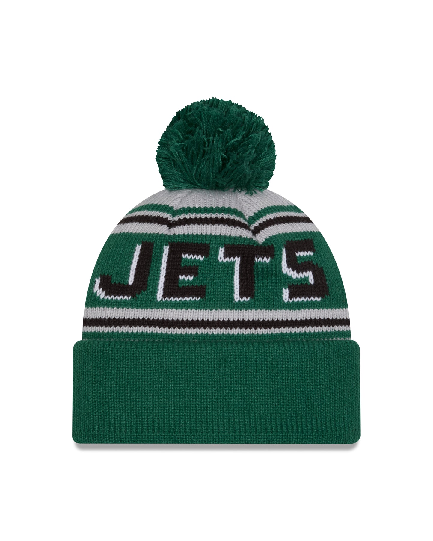 NFL Knit Hat Pom Wordmark Jets
