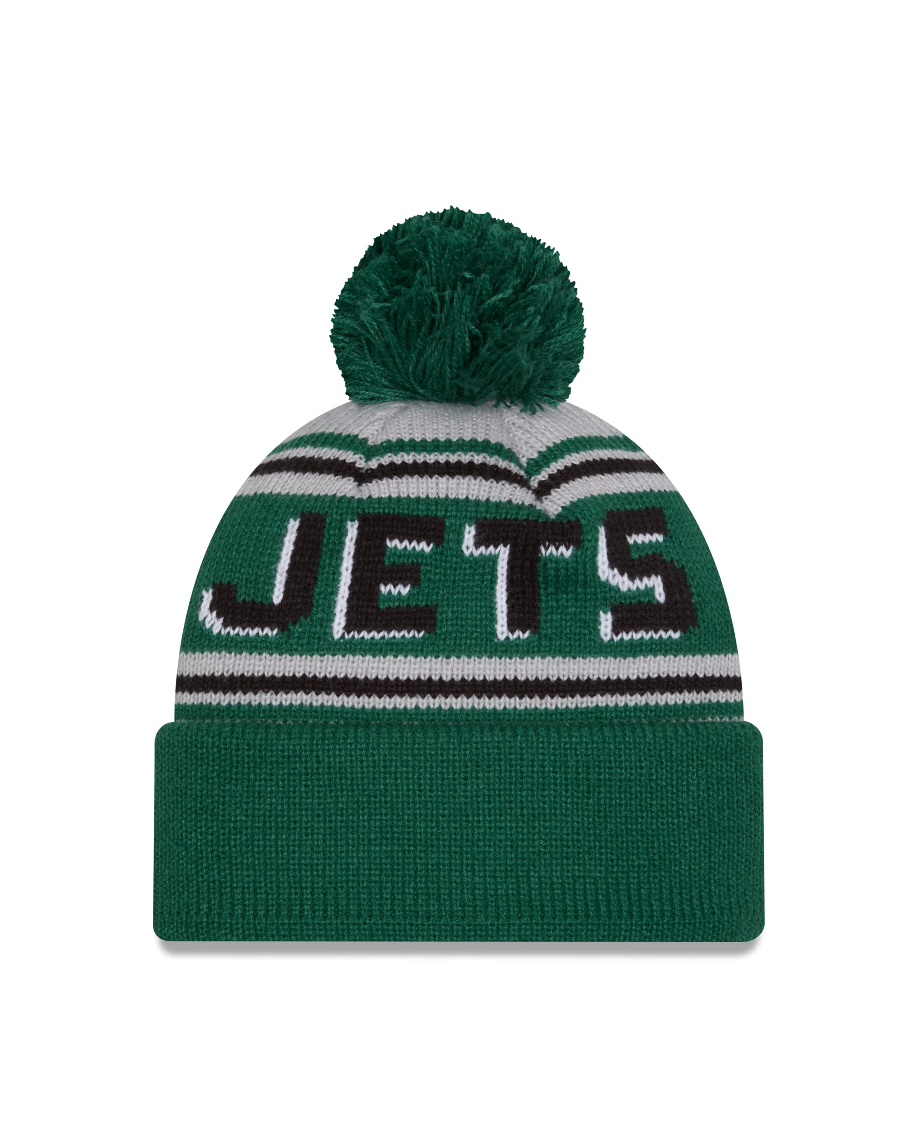 NFL Knit Hat Pom Wordmark Jets