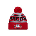 NFL Knit Hat Pom Wordmark 49ers