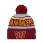 NFL Knit Hat Pom Wordmark Commanders
