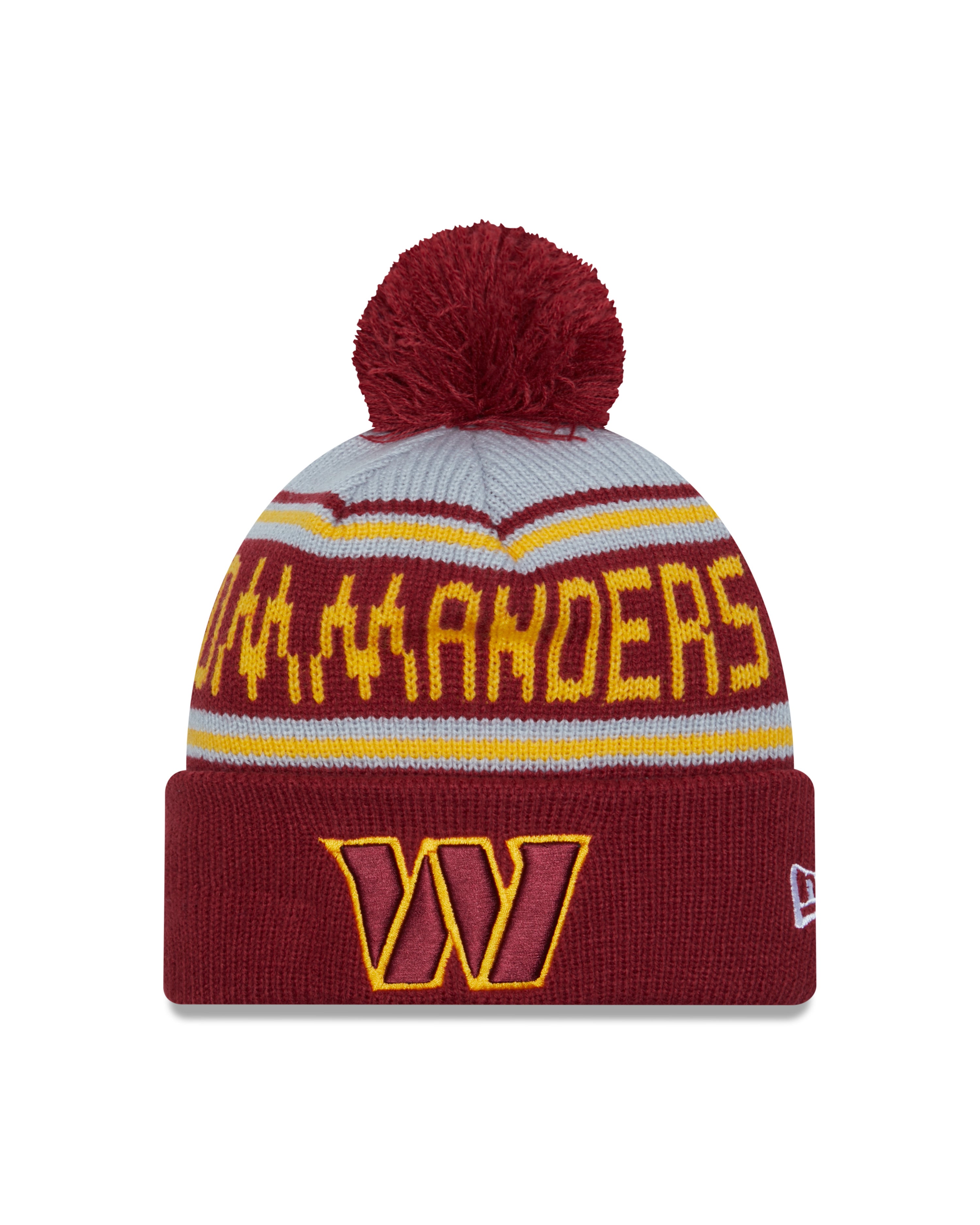 NFL Knit Hat Pom Wordmark Commanders