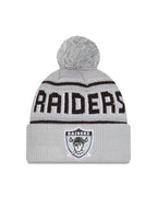 NFL Knit Hat Pom Wordmark Heritage Raiders