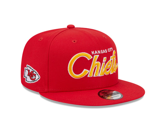 NFL Hat 950 Snapback Script Chiefs