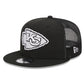 NFL Hat 950 Black Trucker Snapback Chiefs