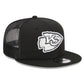 NFL Hat 950 Black Trucker Snapback Chiefs