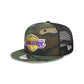 NBA Hat 950 Camo Trucker Lakers