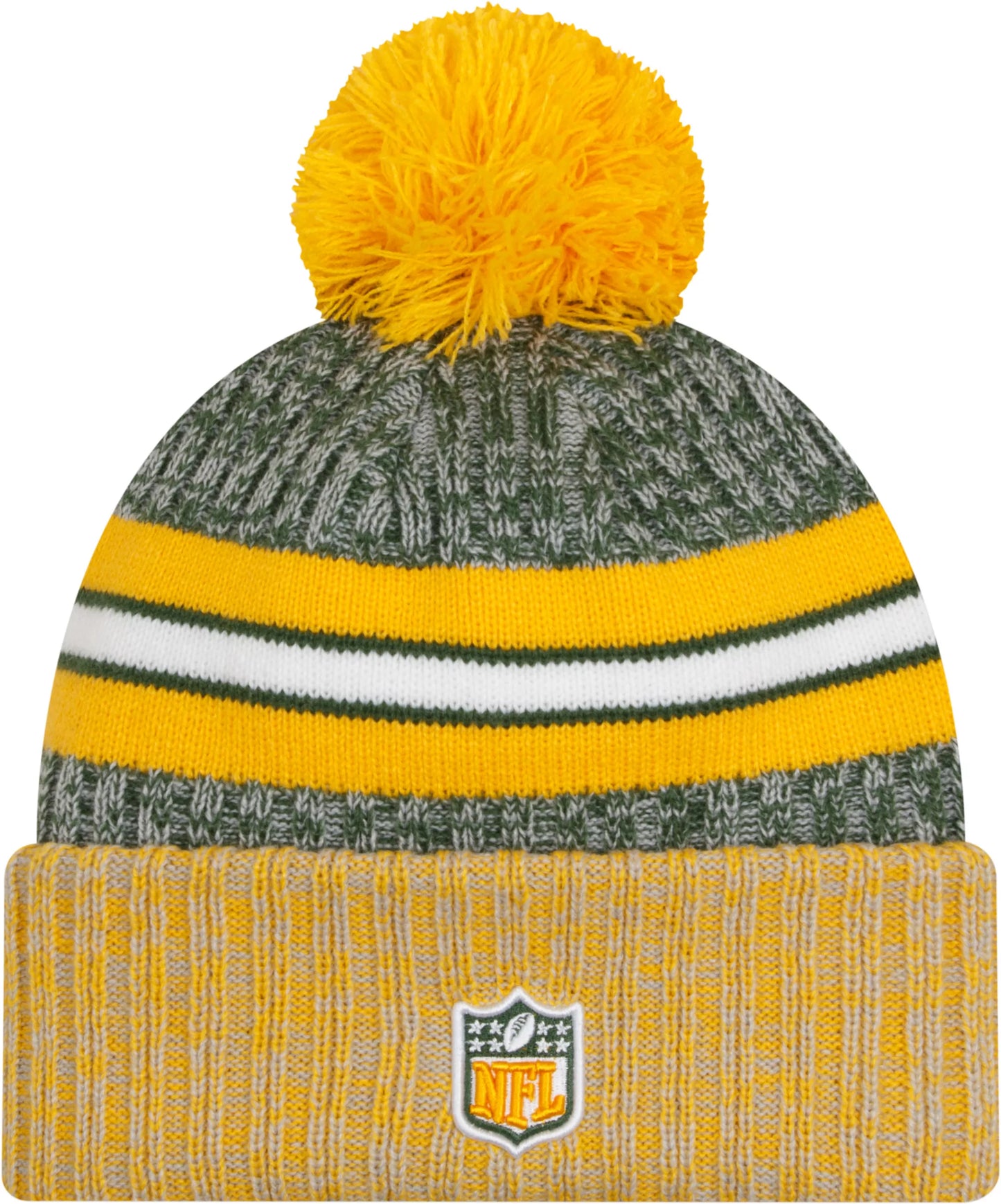 NFL Knit Hat 2023 Sport Yellow Packers