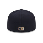 MLB Hat 5950 Gold Leaf 100th Anniversary Yankees