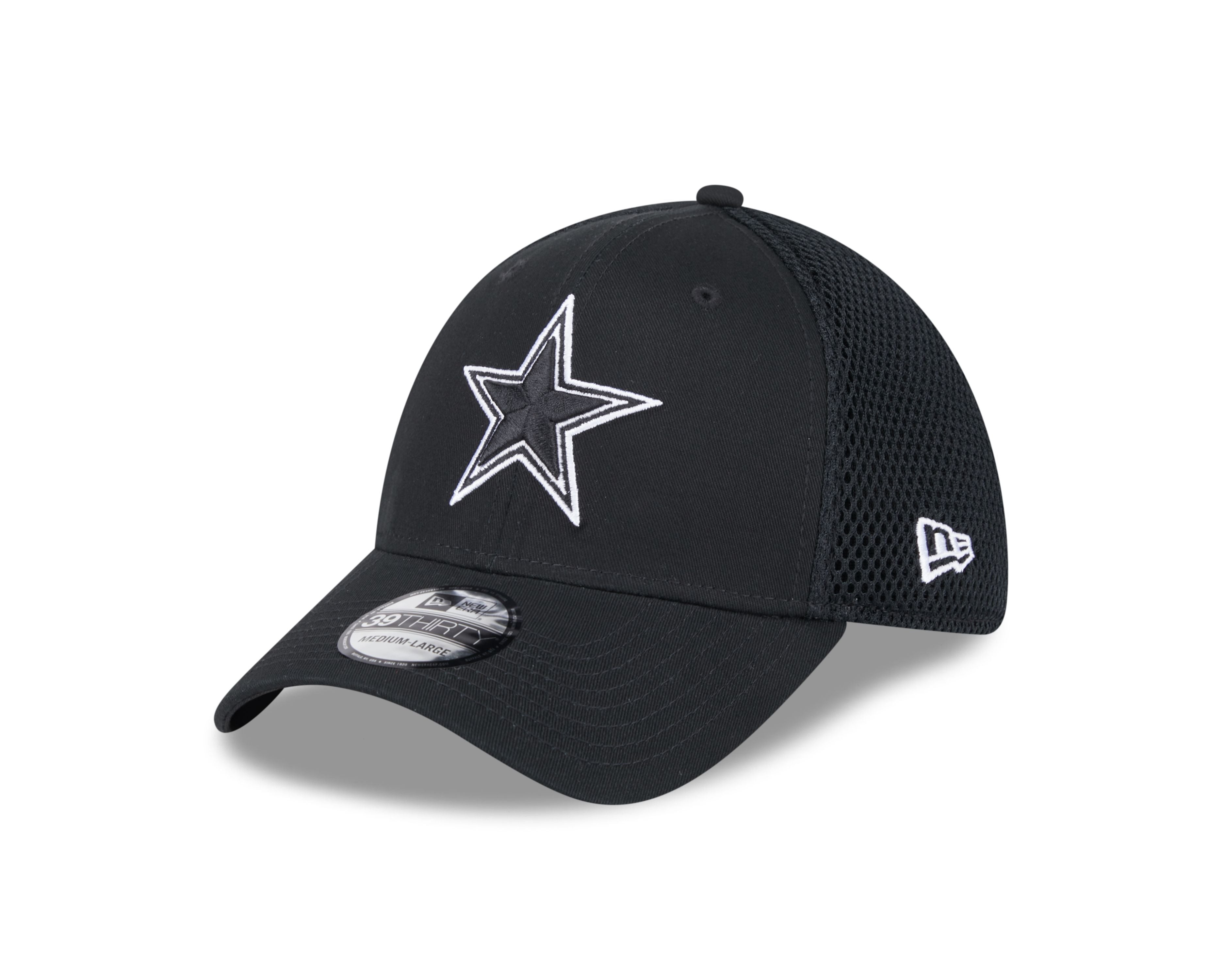 NFL Hat 3930 Neo Black & White Cowboys