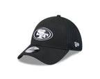 NFL Hat 3930 Neo Black & White 49ers