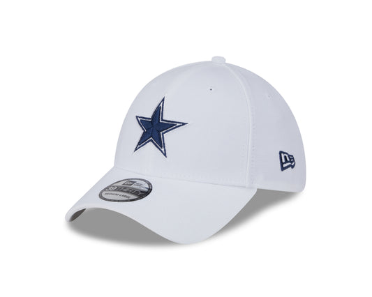 NFL Hat 3930 Team Classic Cowboys (White)