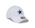 NFL Hat 3930 Team Classic Cowboys (White)