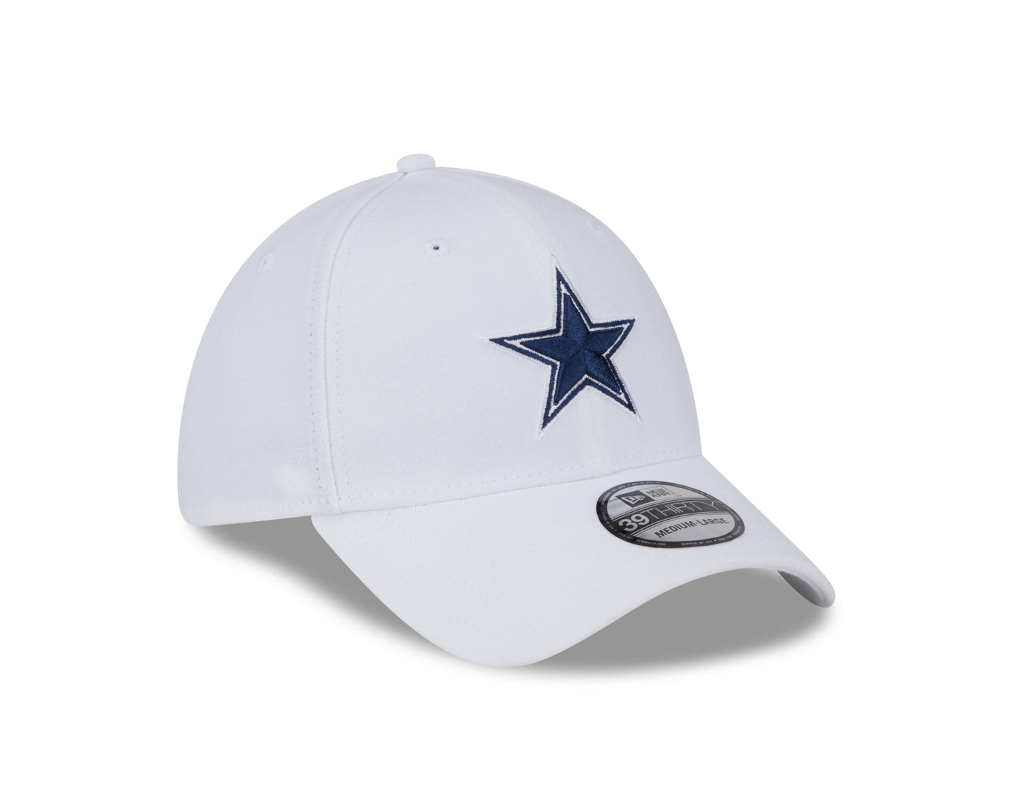 NFL Hat 3930 Team Classic Cowboys (White)