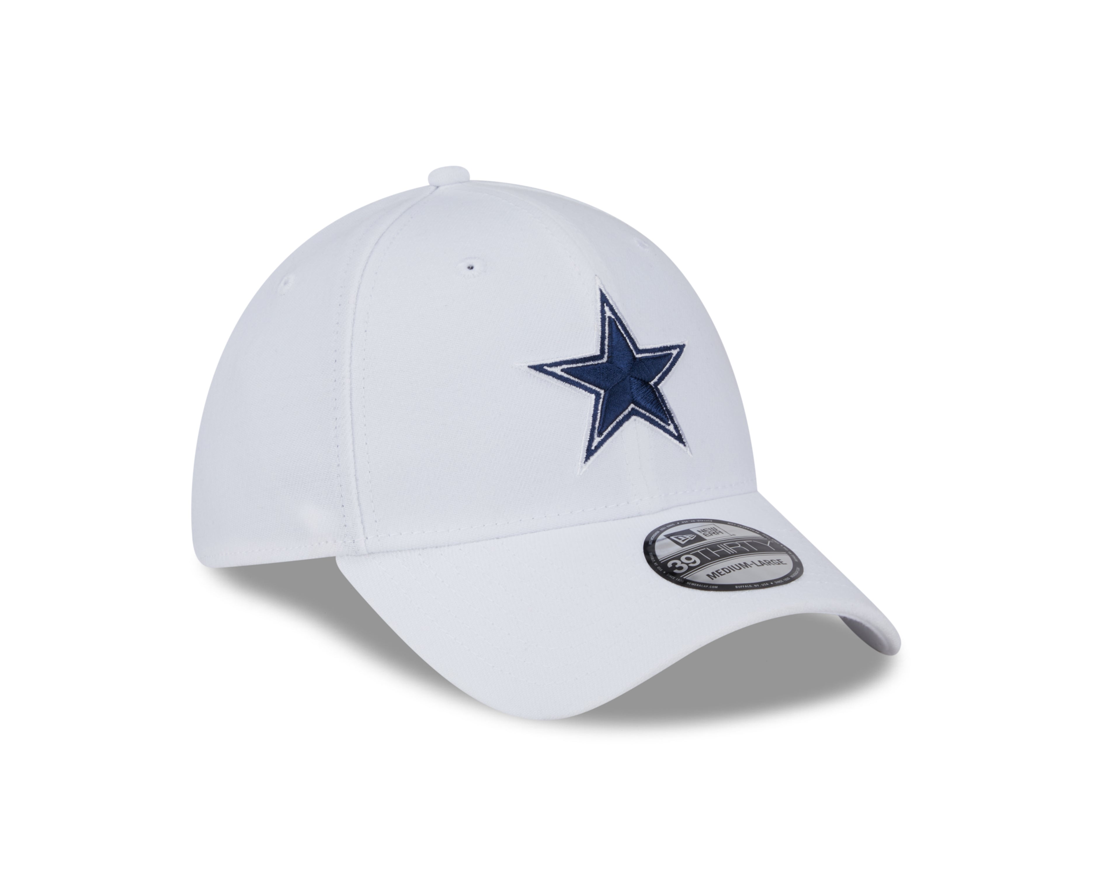 NFL Hat 3930 Team Classic Cowboys (White)