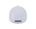NFL Hat 3930 Team Classic Cowboys (White)