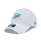 NFL Hat 3930 Team Classic Dolphins (White)
