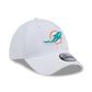 NFL Hat 3930 Team Classic Dolphins (White)