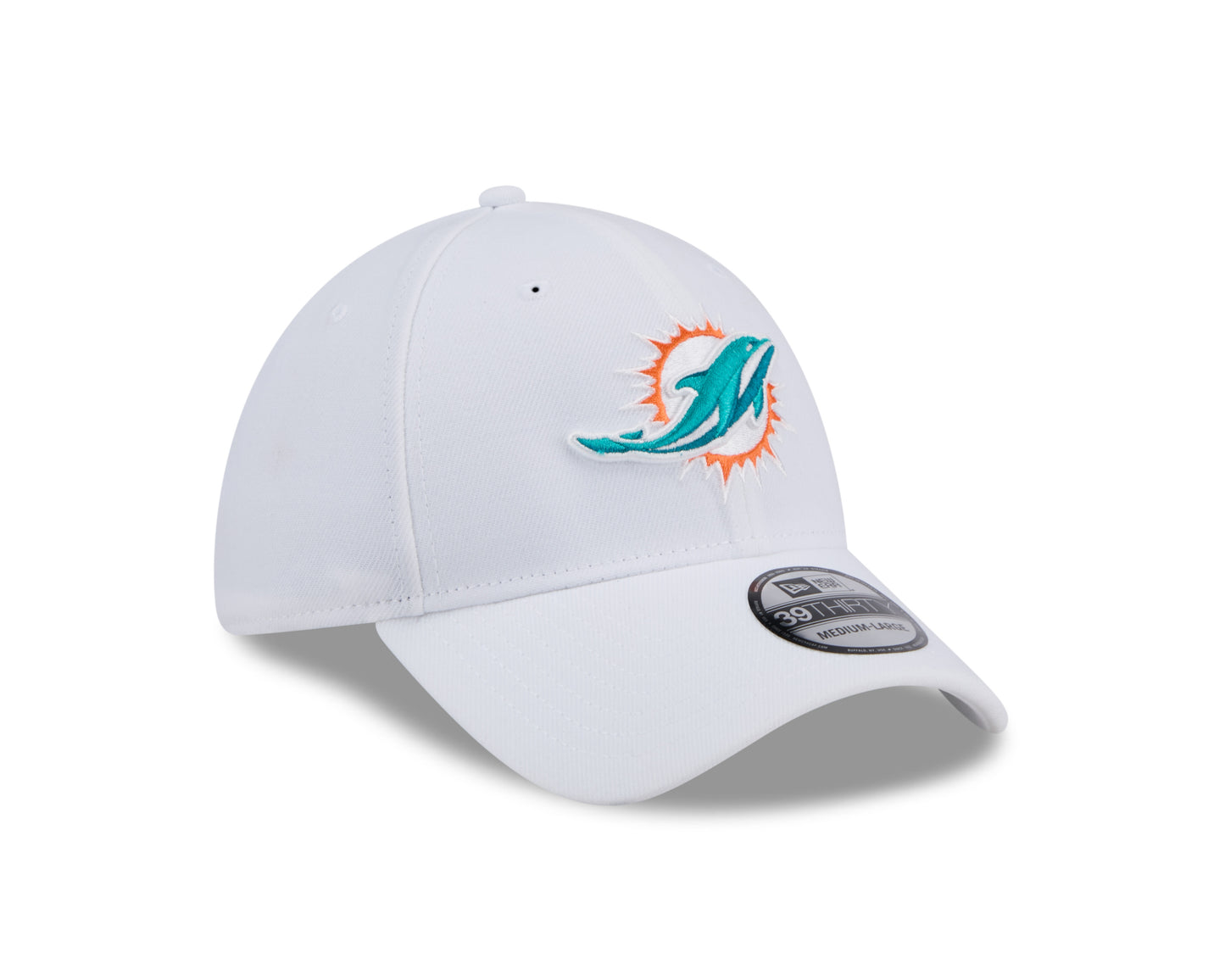 NFL Hat 3930 Team Classic Dolphins (White)