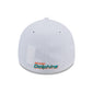 NFL Hat 3930 Team Classic Dolphins (White)