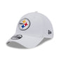 NFL Hat 3930 Team Classic Steelers (White)